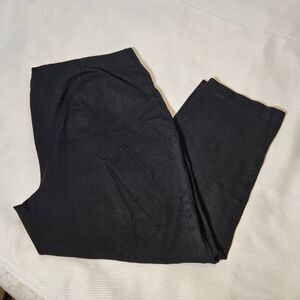 J. Jill Ponte Slim leg black pull on pants womens XL